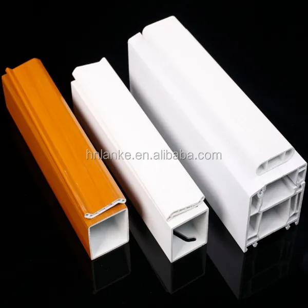 High quality u-shaped plastic extrusion/upvc/pvc profiles