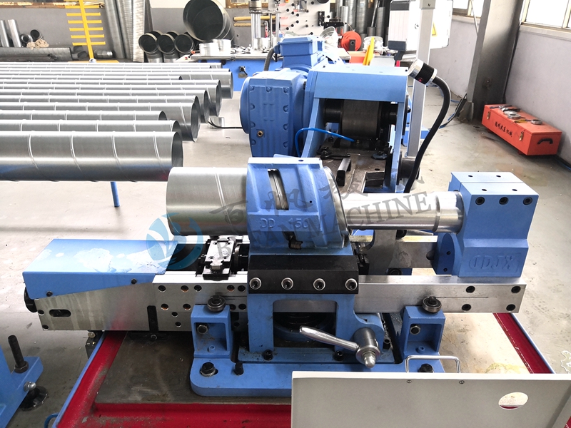BYL-1600 Spiro Tube Former 100-1600mm Spiral Duct Forming Machine Spiral Rollformer Ventilation Purpose