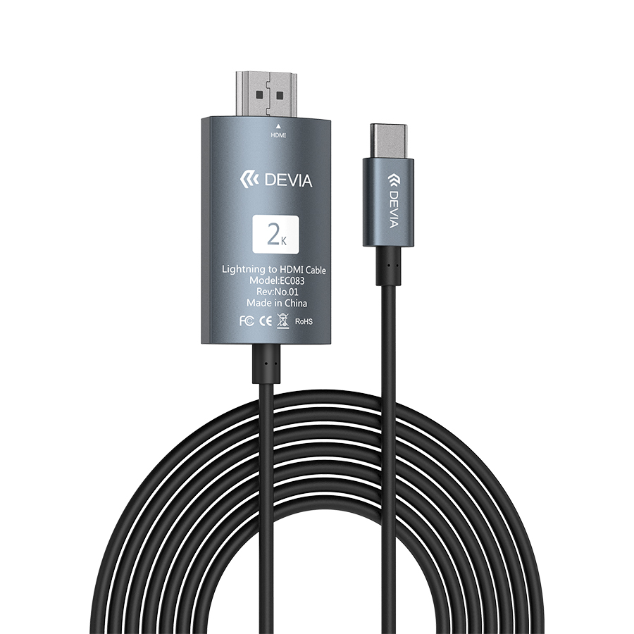 Высококачественный кабель-преобразователь USB type-C в HD-MI для ноутбука, проектора, видео и аудио