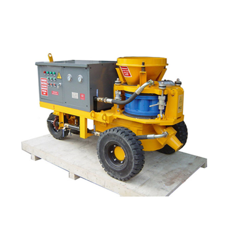 Wet Concrete Hydropower Projects Swimming Pool Gunite Exported To Germany Cement Shotcrete Machine For Tunnel