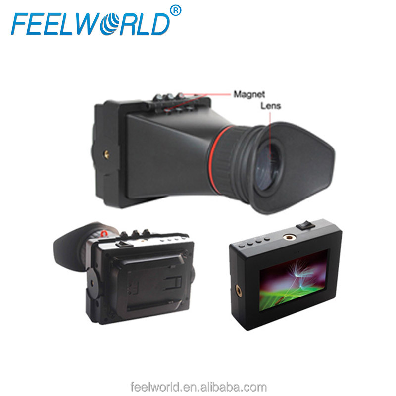 Feelworld 3,5 "EVF электронная цифровая камера дистанционный видоискатель с пикающим фокусом E350
