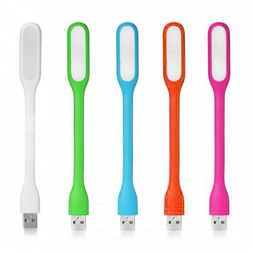 Регулируемая портативная Гибкая мини-USB Светодиодная лампа для чтения для портативного зарядного устройства, ПК, ноутбука, компьютера, клавиатуры
