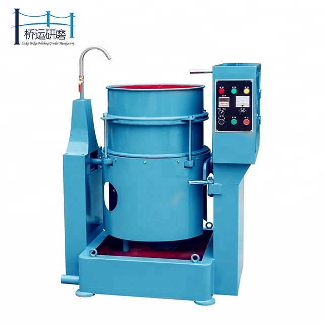 50L Centrifugal disc finishing polishing deburring machine/metal polishing machine/ metal deburring machine