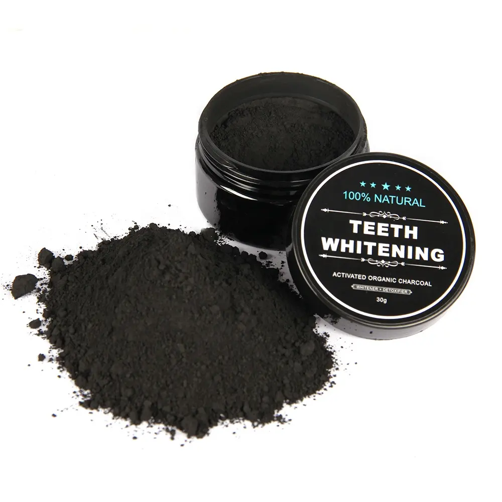 Best Seller 30g Natural Activated Carbon Coconut Charcoal Powder Teeth Whitening Charcoal Teeth Whitener Powder