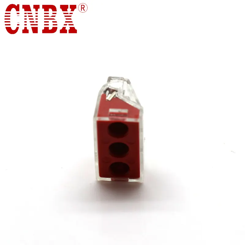 CNBX Good Pries 100% Inspection Electric 3pin Quick Connector Terminal Blocks