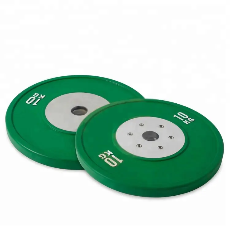 High Quality Colorful Fitness PU Bumper Plate