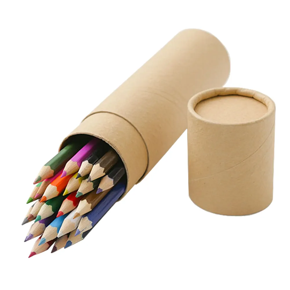 Набор цветных карандашей de couleur, lapices de ES