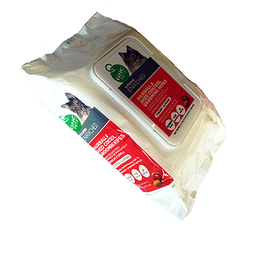 Hairball&Shed Control Grooming Pet wet Wipes