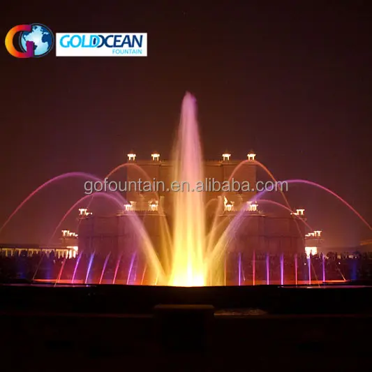 Fountains With Led Light Outdoor Garden Colorful Music Dancing Water Fountain With LED Lights
