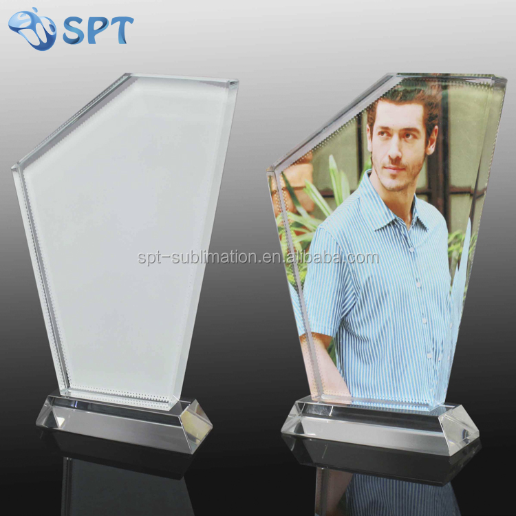 3D прозрачная сублимирующе фоторамка со стразами
