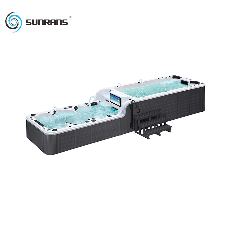 Sunrans 8 метров balboa, большой массажный открытый спа, плавательный спа-бассейн