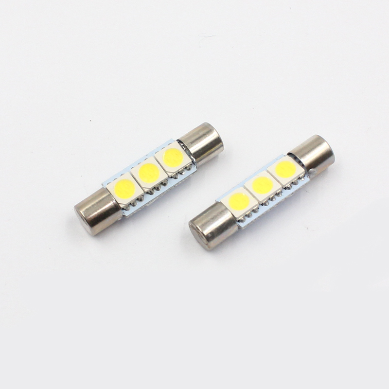 T6 C5W 29 мм 31 мм 36 мм 3 SMD 5050 LED 3SMD Освещение номерного знака T6 Festoon Светодиодная лампа 12 В внутренняя лампа