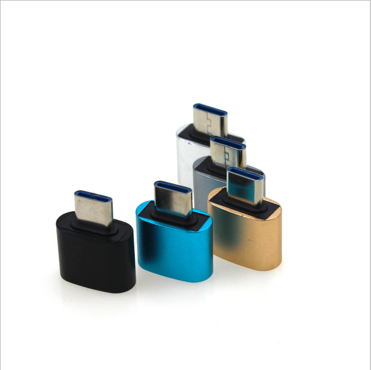 Кабель из алюминиевого сплава с 3,0 Тип адаптер переменного тока с разъемом USB Type-C Otg адаптер для Android