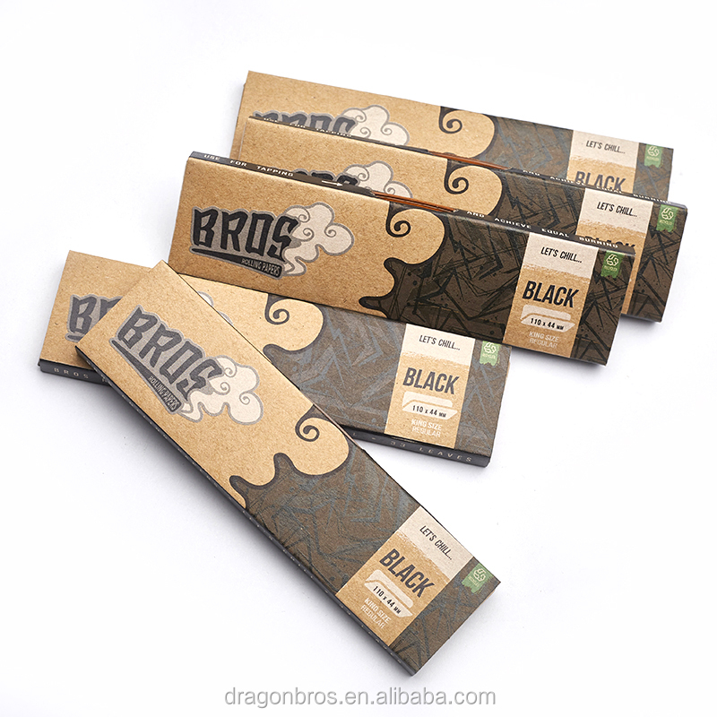 Классическая рулонная бумага для курения с вашим собственным логотипом KingSize Regular 1 1/4