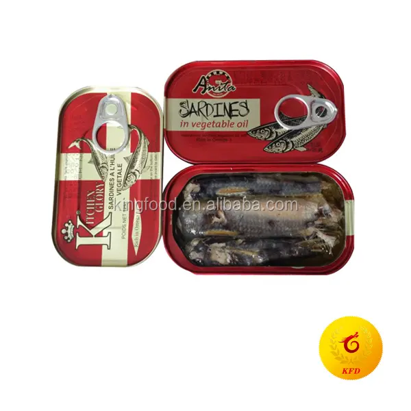 Canned Sardine in vegetable oil and tomato sauce