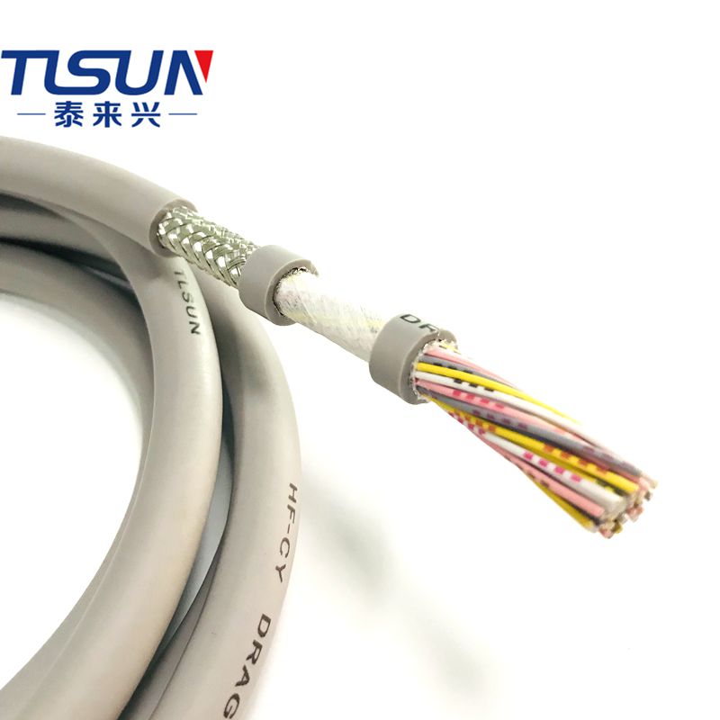 HF-CY 37 ядер 26AWG CE сертификат куртка ПВХ щит высокий гибкий Цепной кабель