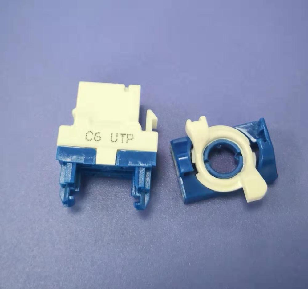 BK-1018-C6 CAT6 keystone jack 180 градусов UTP tooless KJ красочный