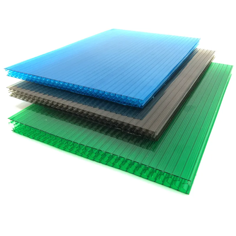 Factory direct soundproof polycarbonate sheet hollow pc sun boards