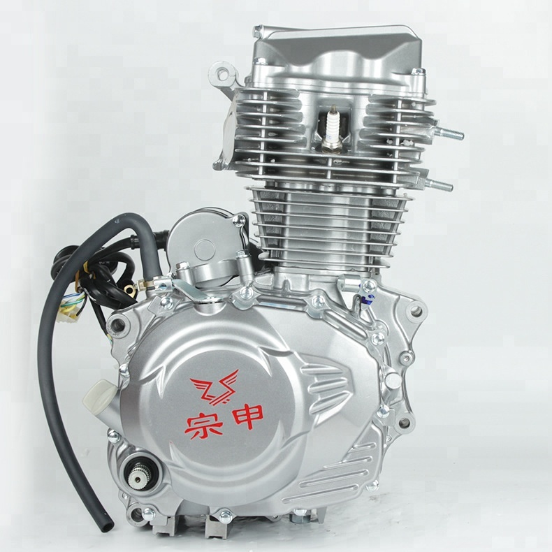Супер версия Zongshen 2 тактный одноцилиндровый с воздушным охлаждением CG175 полный мотоцикла Двигатель в сборе для трицикла