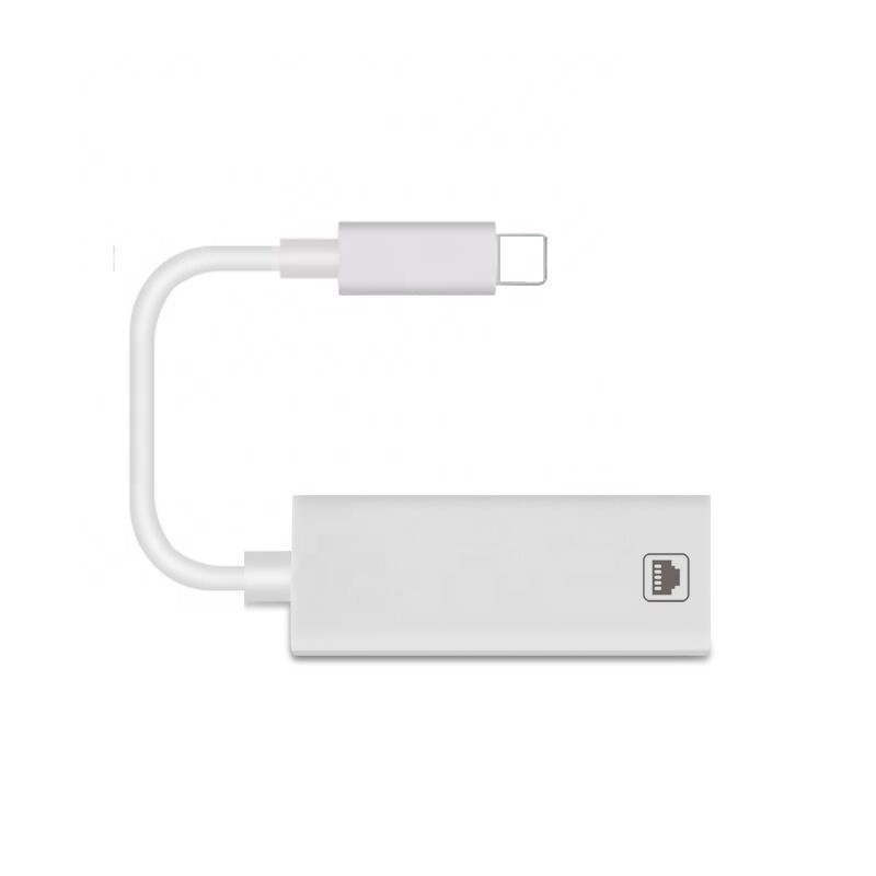100 Мбит/с Ethernet-адаптер для iPhone x, 5, 6, 7, 8 Plus, чтобы дома RJ45 Ethernet LAN проводной карта кабельной сети Ссылка для iPad серии