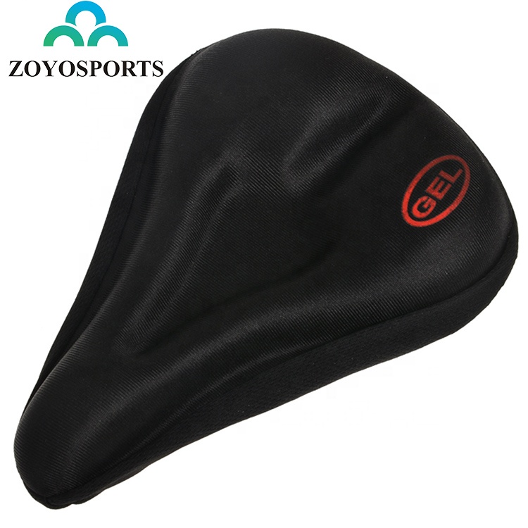 Профессиональный нейлоновый и гелевый Чехол ZOYOSPORTS для велосипедного седла, мягкая подушка для велосипедного сиденья, дышащий черный коврик для сиденья, Новинка