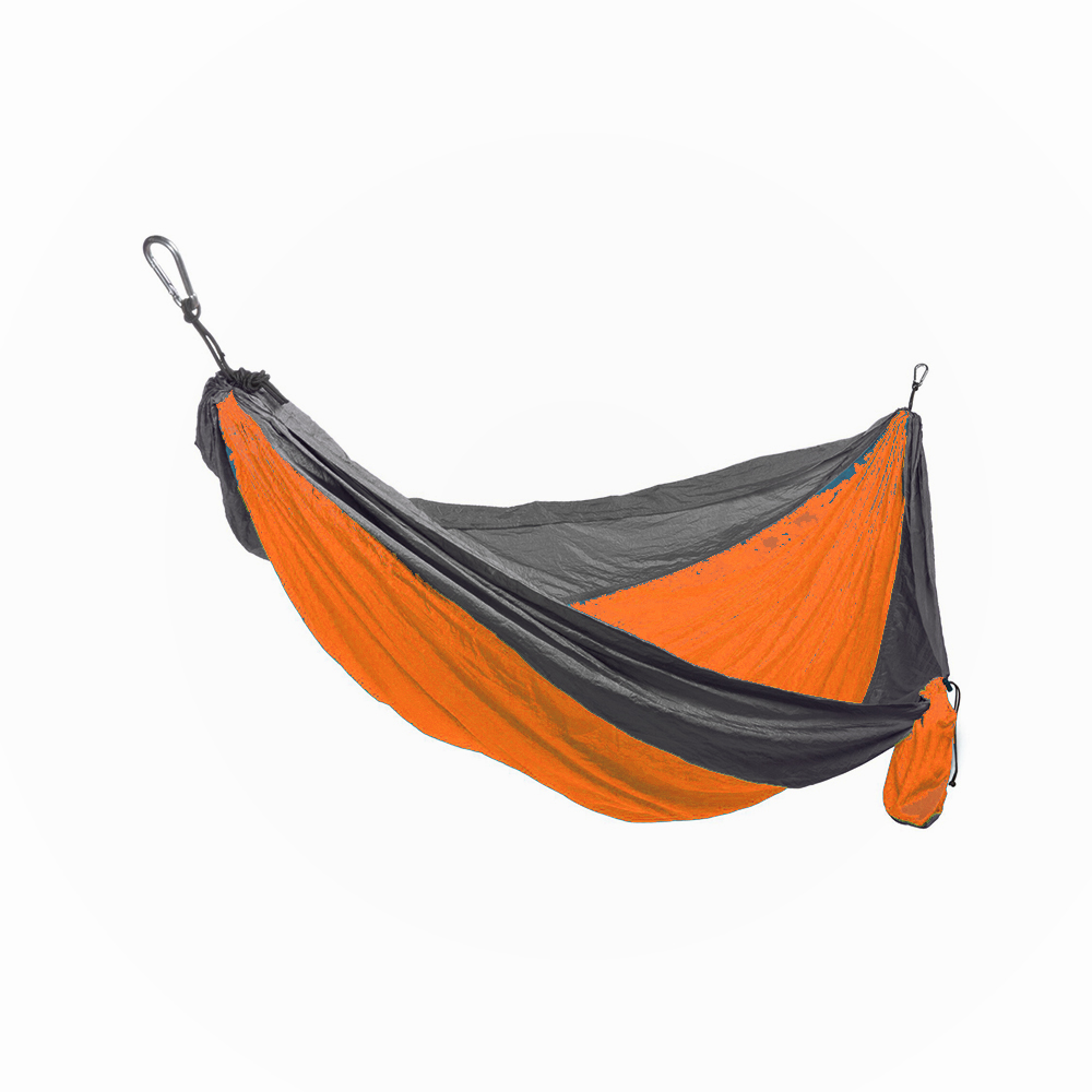 Single and Double Camping Hammock With Tree Straps  Portable Parachute Nylon travel hammock