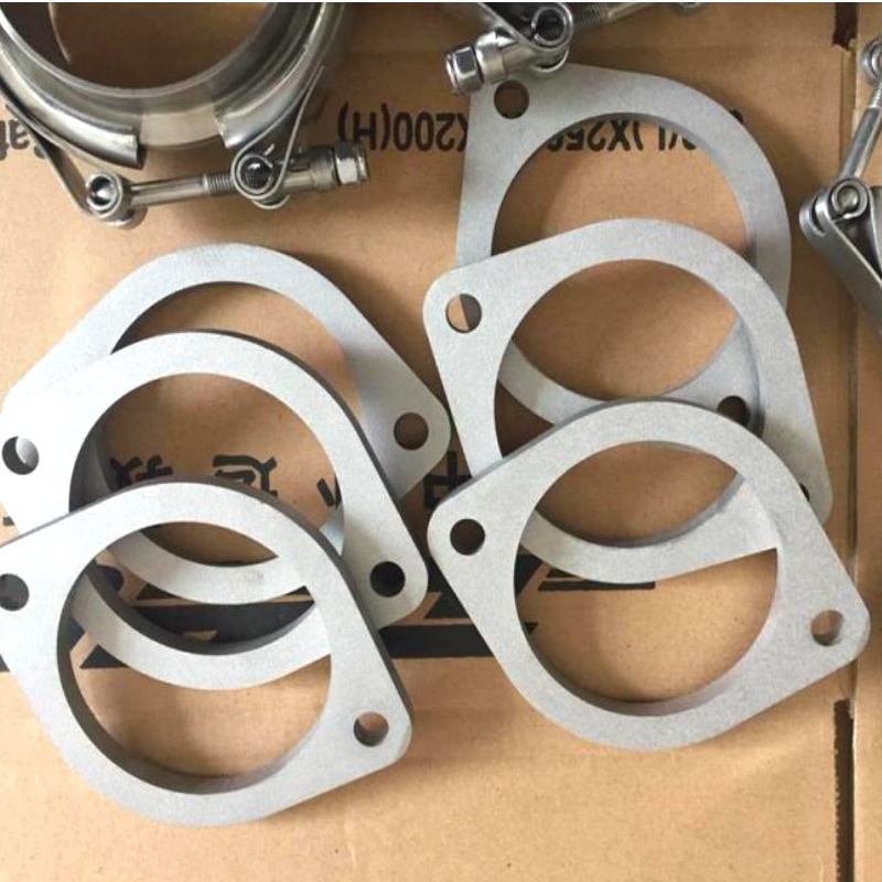 factory 60mm 2 bolt gr2 titanium exhaust pipe flange for automobile