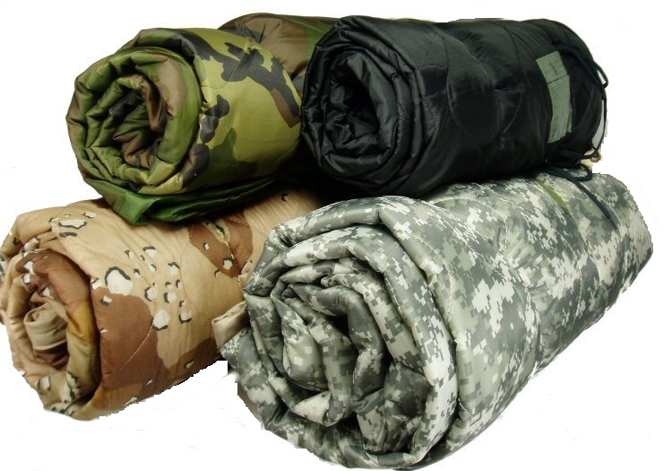 Военное одеяло ACU woobie, подкладка пончо для кемпинга, спальный коврик