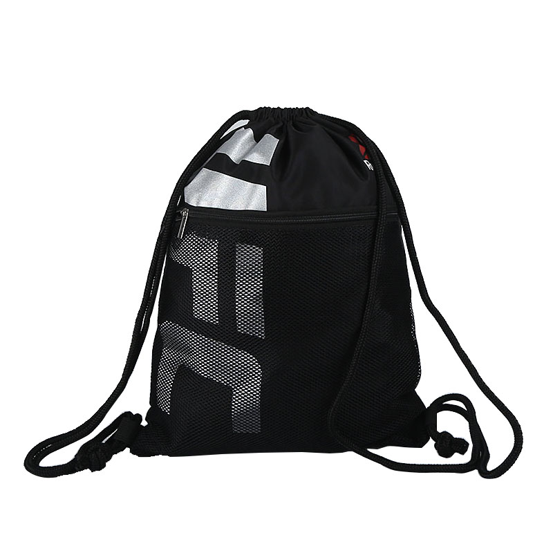 Обычай простой продвижение 300D полиэстер drawstring спортивная сумка для обуви