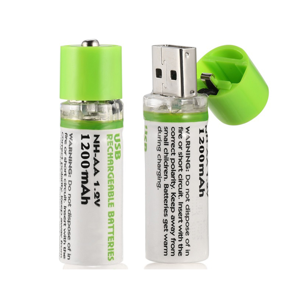 Китайский производитель, перезаряжаемая батарея 1,2 в 1,5 в 1200 мач 510 Micro Usb AA