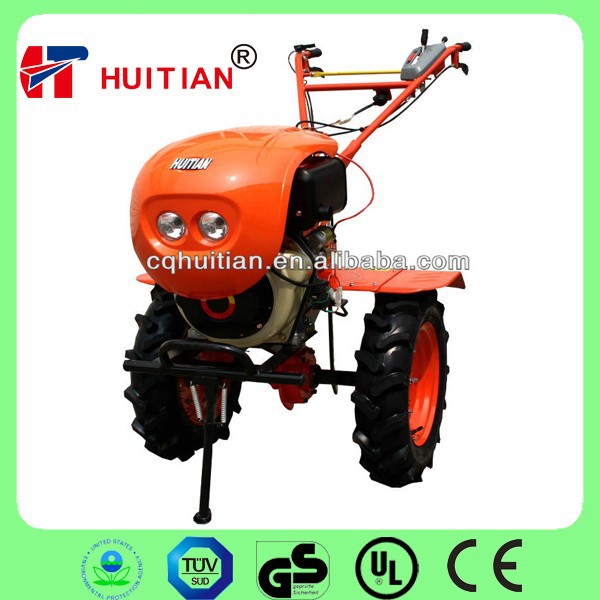 Новый Дизельный ручной культиватор HT135E 9HP С передней лампой