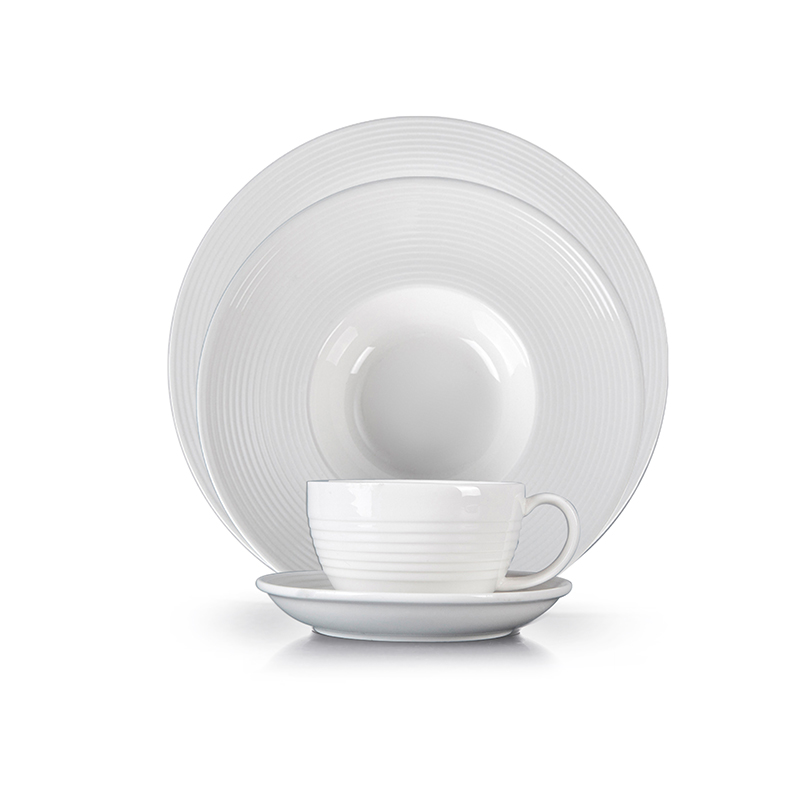 New Products Catering Porcelain Dinnerware 2019, Wholesale Cafe Hotel Restaurant Tableware, 28 ceramics Vajilla De Porcelana