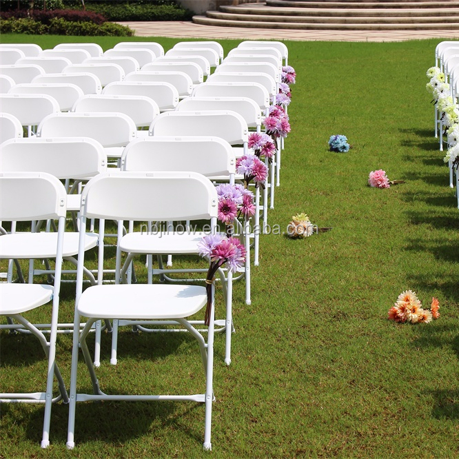 plastic folding chair for outdoor event