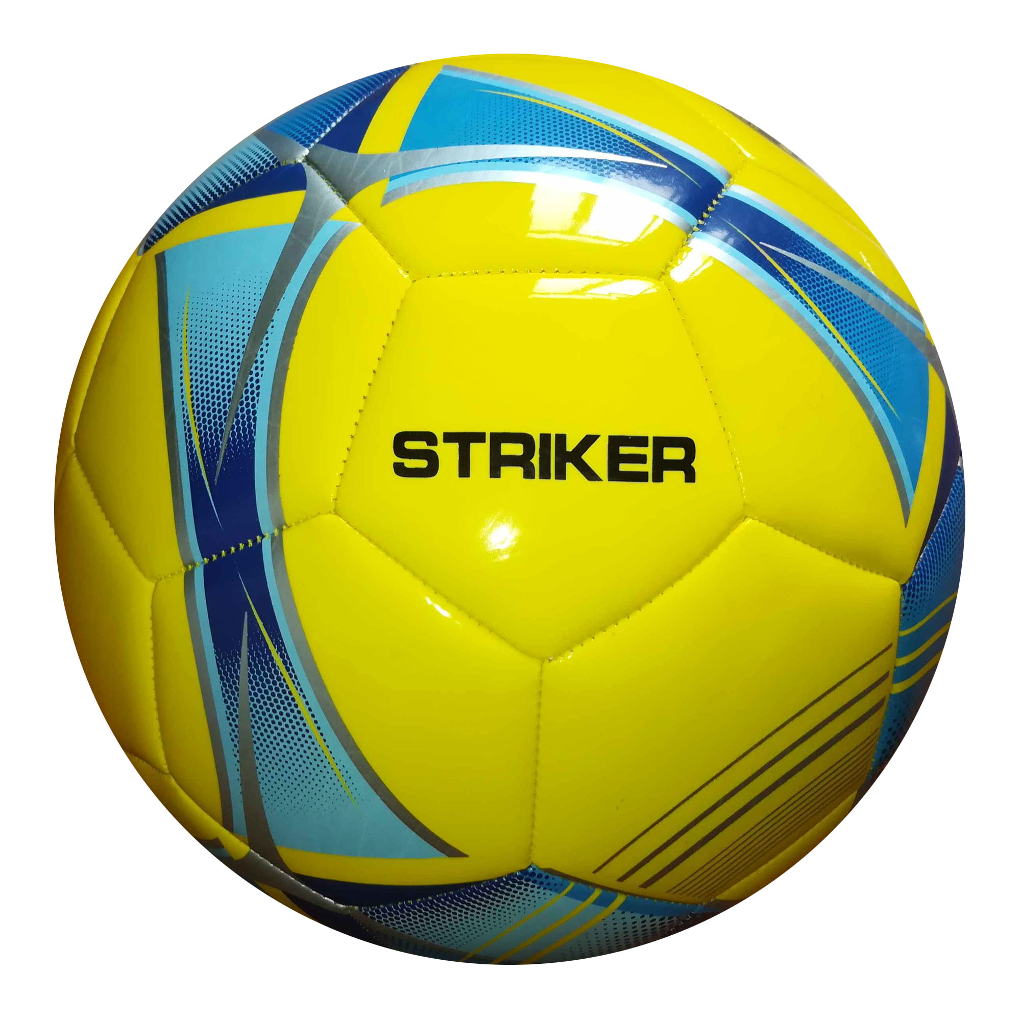 shiny pvc synthetic leather Foot Ball Size 5 Football soccer Ball