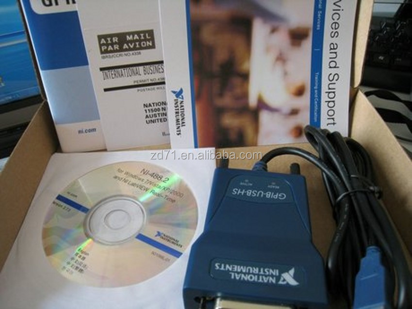 Новый 778927-01 GPIB-USB-HS NI GPIB карта IEEE 488,2 Рабочая