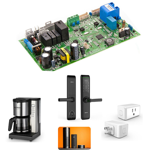 Сборка PCB OEM Pcba для дверного замка для умного дома отеля Wifi