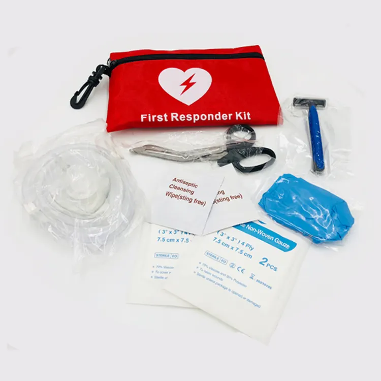 First Aid Defibrillator CPR AED Fast Response Kit