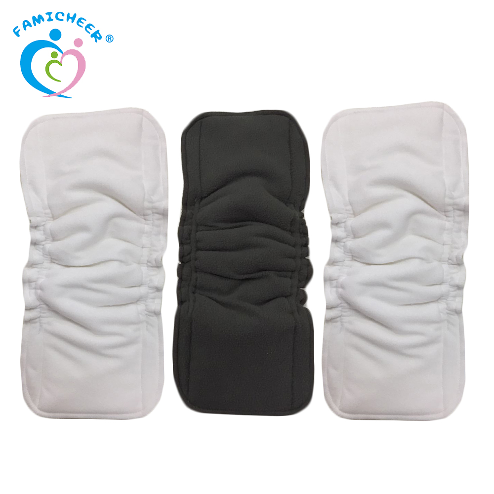Super Water Absorbent Antibacterial Hemp Baby Cloth Diaper Insert