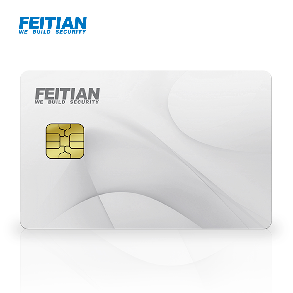 Смарт-карта Feitian Java с поддержкой ECC RSA2048 SHA512 с FT Java COS - A40CR