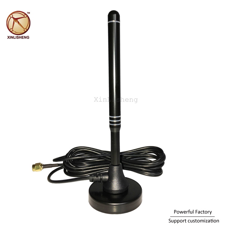 High Gain 4G Antenna copper stick 48mm magnetic base GSM Wifi 3G 4G Omni Antenna