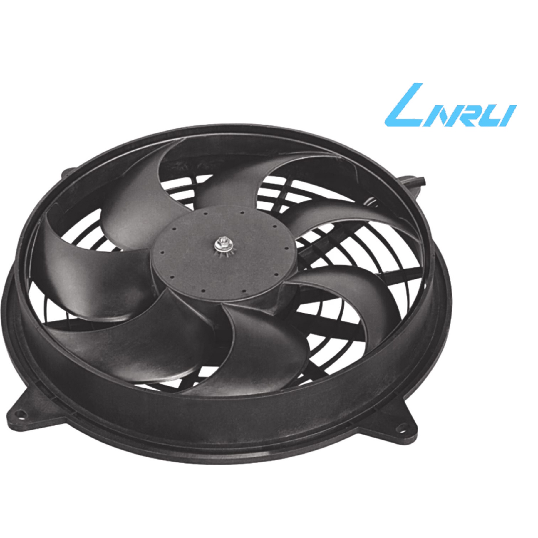 LNF-266A с/х автобус DC вентилятор конденсатора для системы охлаждения универсальной шины 12V/24V 7 изогнутыми лезвиями