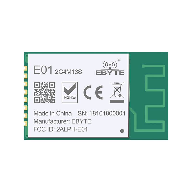 Высокая скорость передачи данных Rf модуль 2,4 ГГц NRF24L01P низкая стоимость Rf передатчик и приемник модуль беспроводной E01-2G4M13S