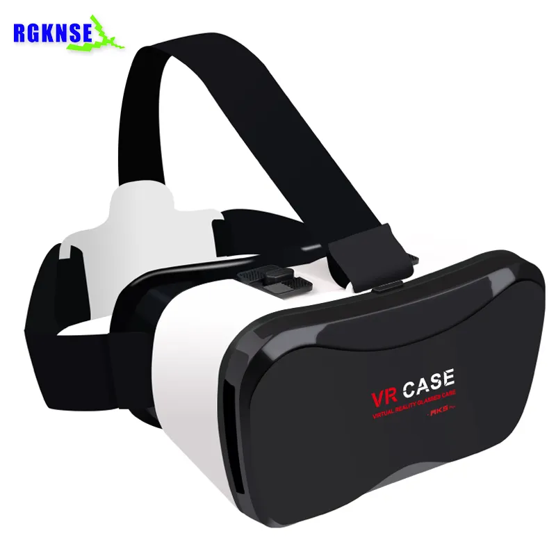 Rgknse VR Case 5 Plus headset vr 3D Glasses for iPhone 8/8p Android Smartphone, OEM, LOGO printing