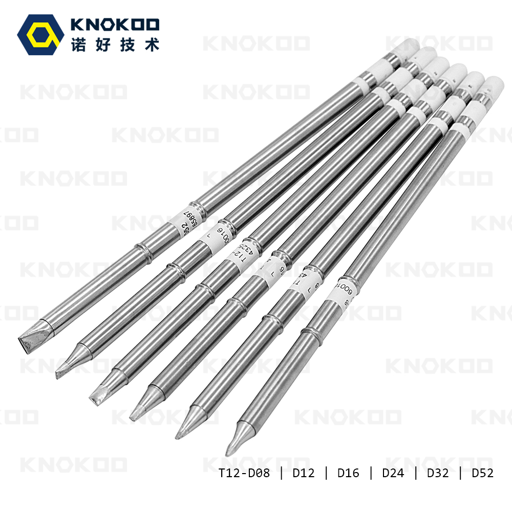 T12-D series, керамический сварочный Железный наконечник в форме долота