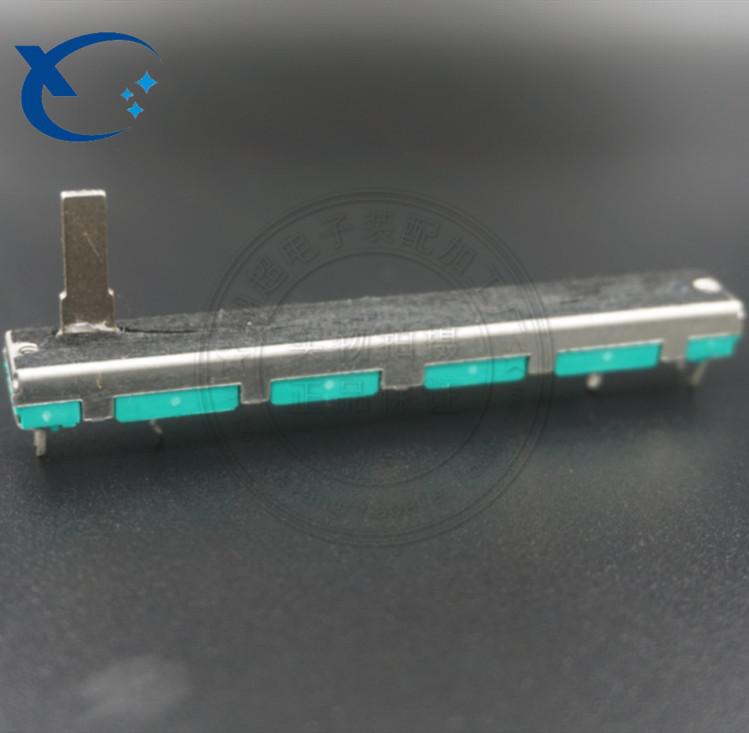 Высокое качество SC-6080GH 60 мм путешествия слайд потенциометра стерео для аудио