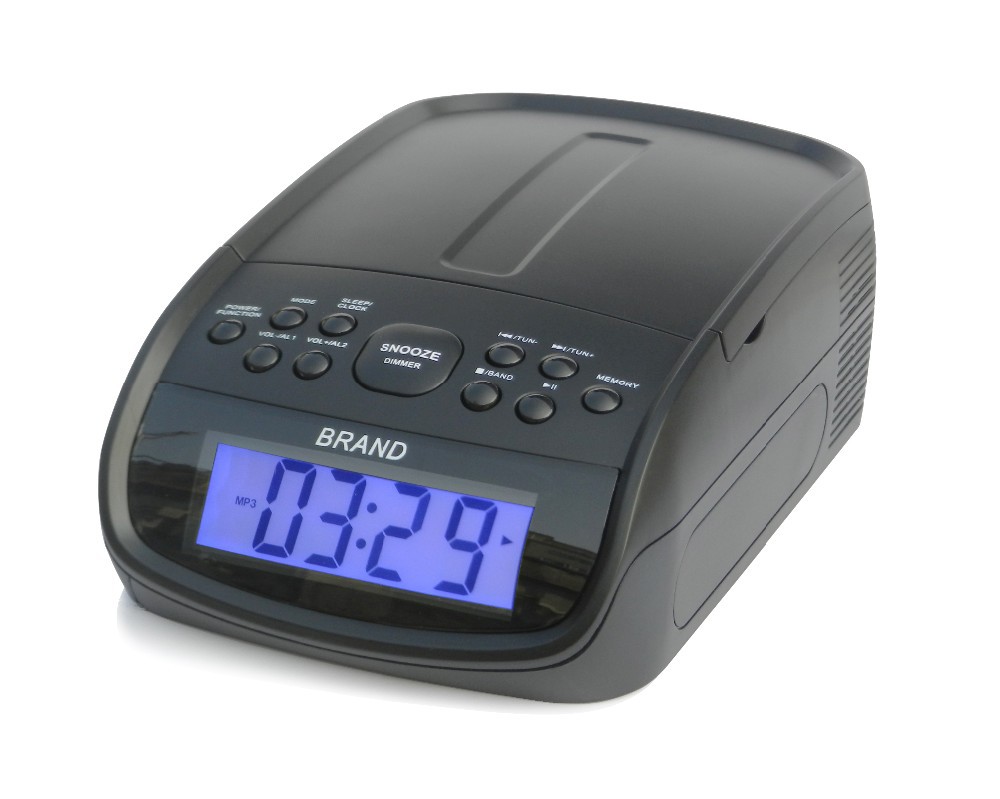 Цифровой MP3 CD USB Будильник Радио