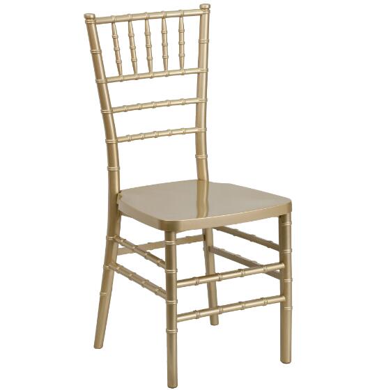 Оптовая продажа, свадебный стул chiavari золотого цвета limewash