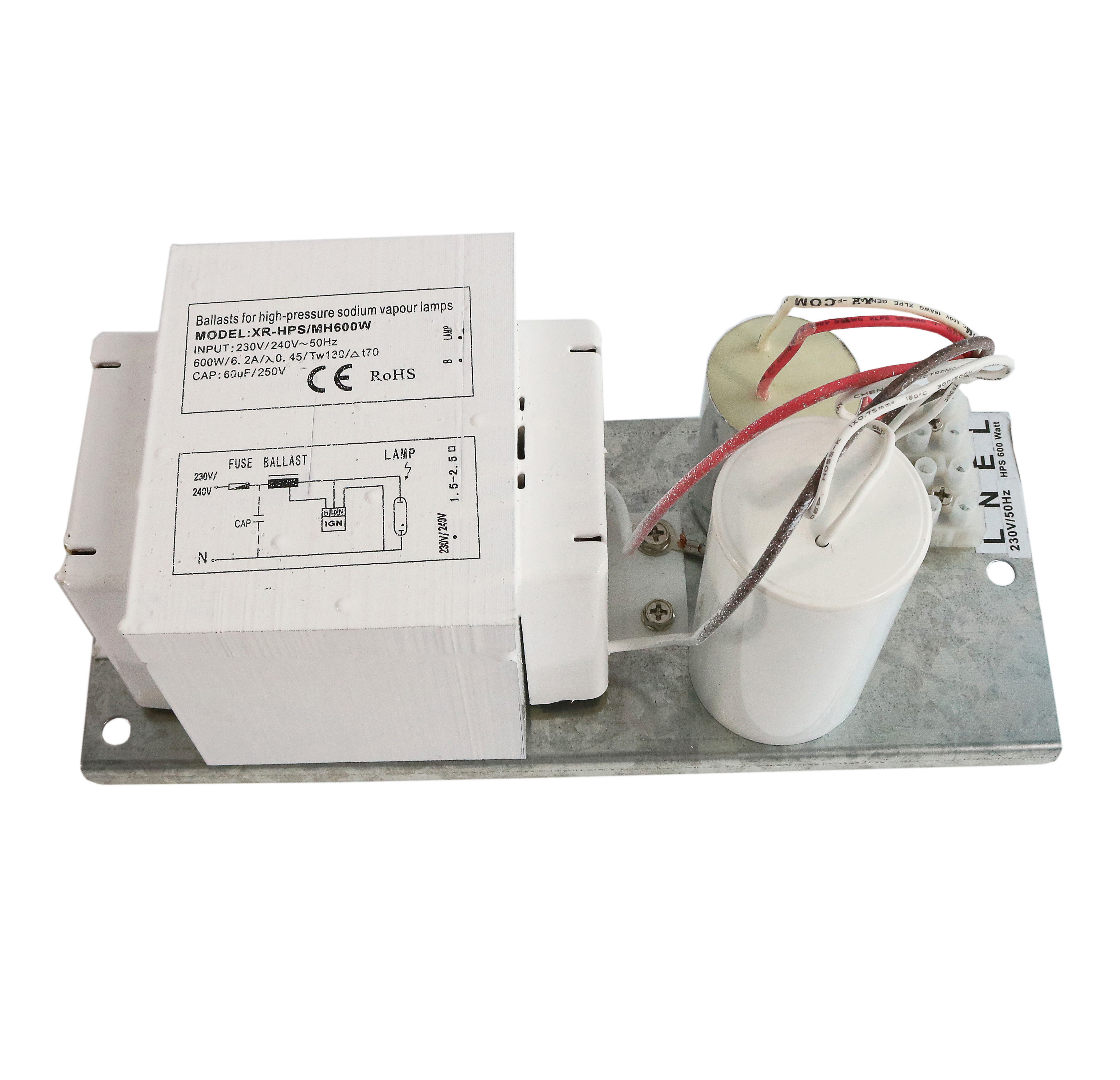 Hydroponics Grow Light Ballast 600w/open 600w Magnetic Ballast