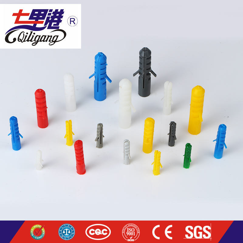 Wall fixed anchors with nylon expansion screws