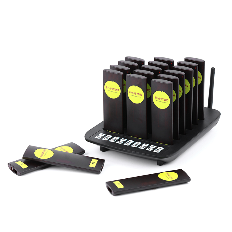 Long range пейджер системы зуммер фаст pagin factory outlet CE FCC сертифицированы FM открытой местности 3000 м вызова для ресторана